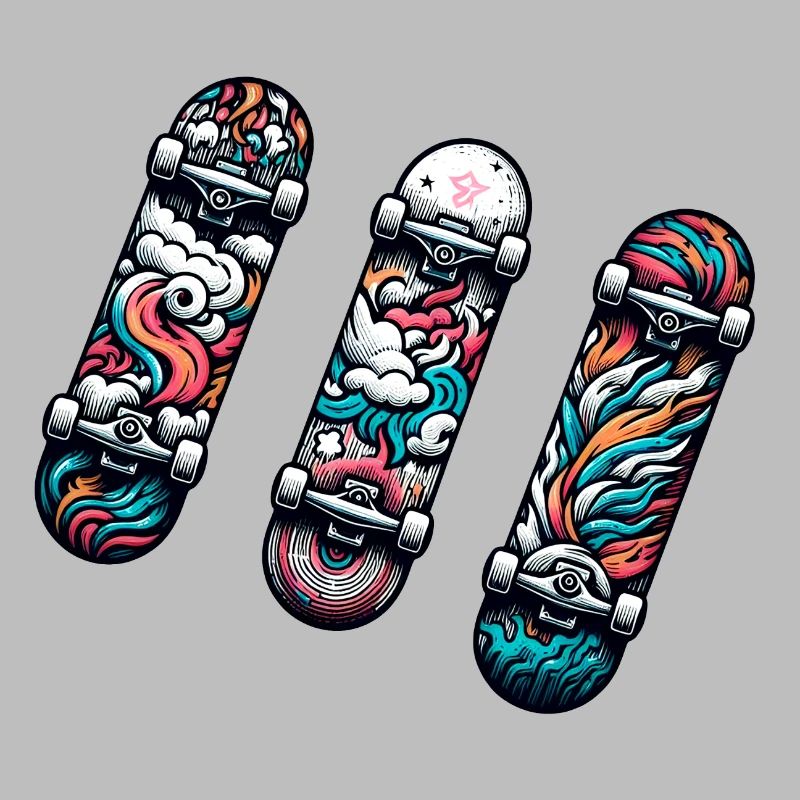 Trois Skateboard, Trio De Fun