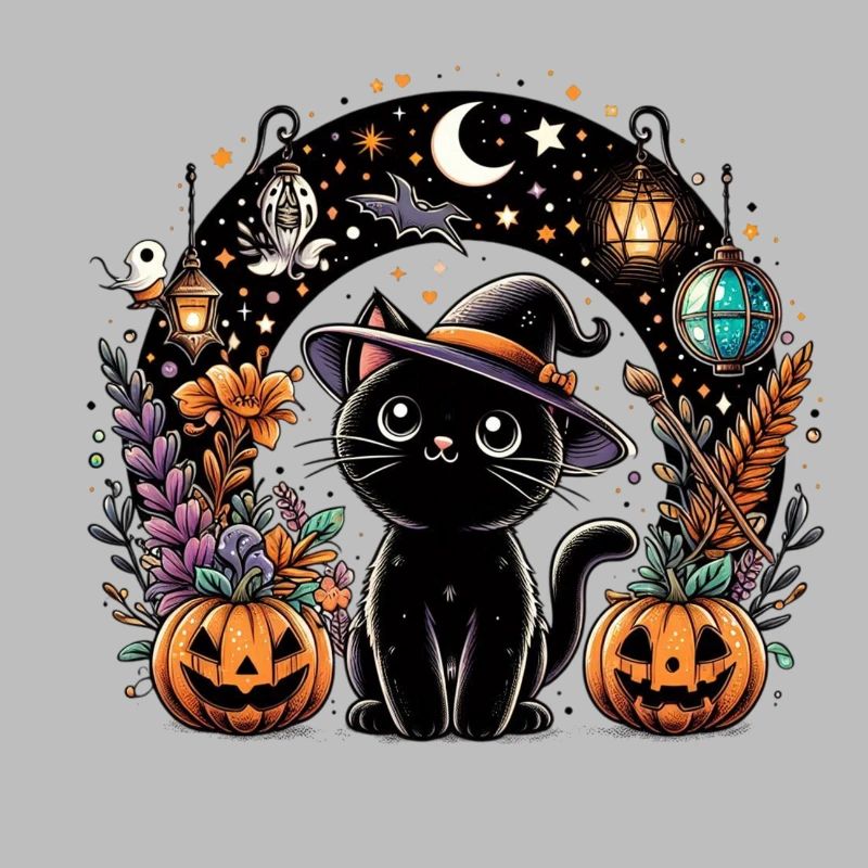 Kitty spooky halloween 2
