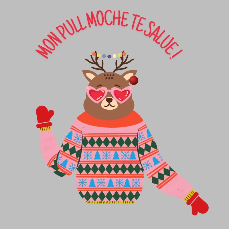 Mon pull moche te salue !
