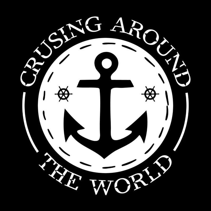 Crusing around the world - blanc