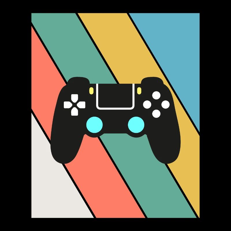Vintage Retro Gaming Controller