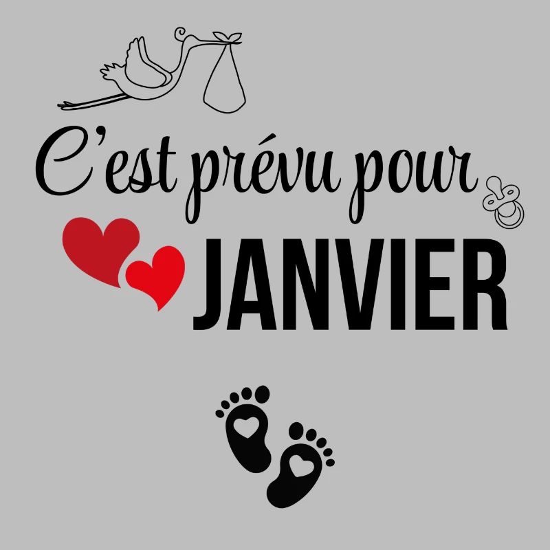 C’est prévu pour janvier - annonce de grossesse