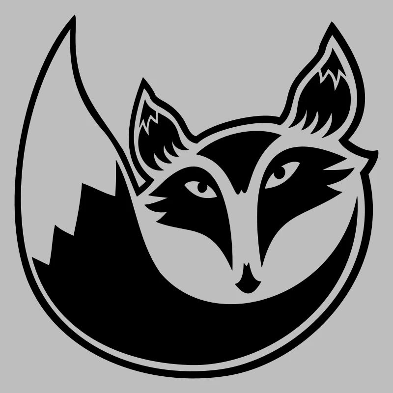 Fuchs Rotfuchs Wildes Wald Tier Cool Logo Symbol