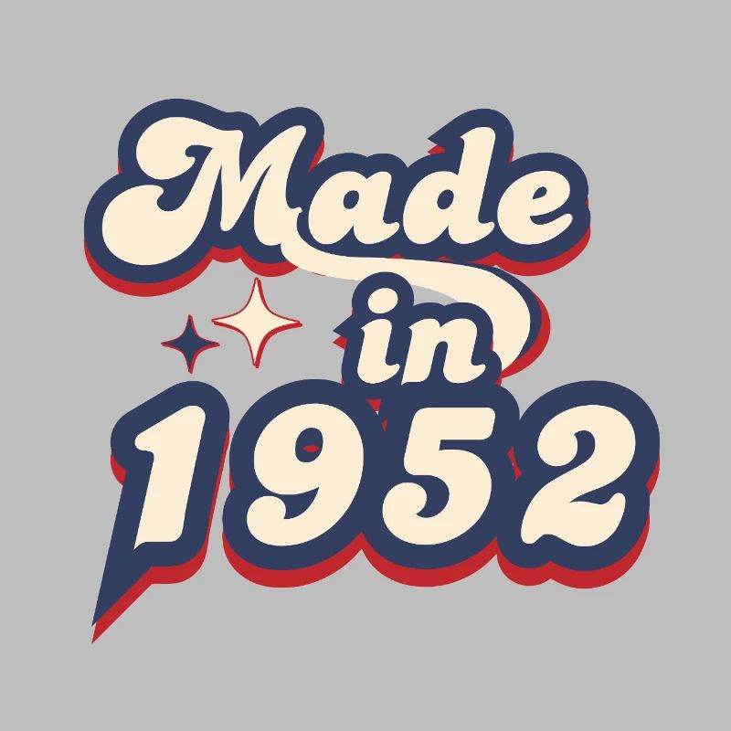 Made in 1952 retro
