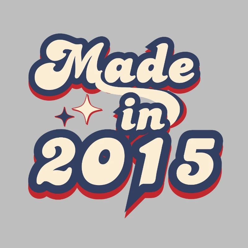 Made in 2015 retro