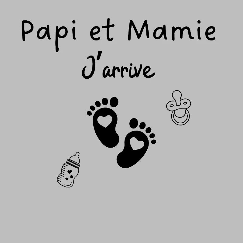 Papi et mamie j’arrive