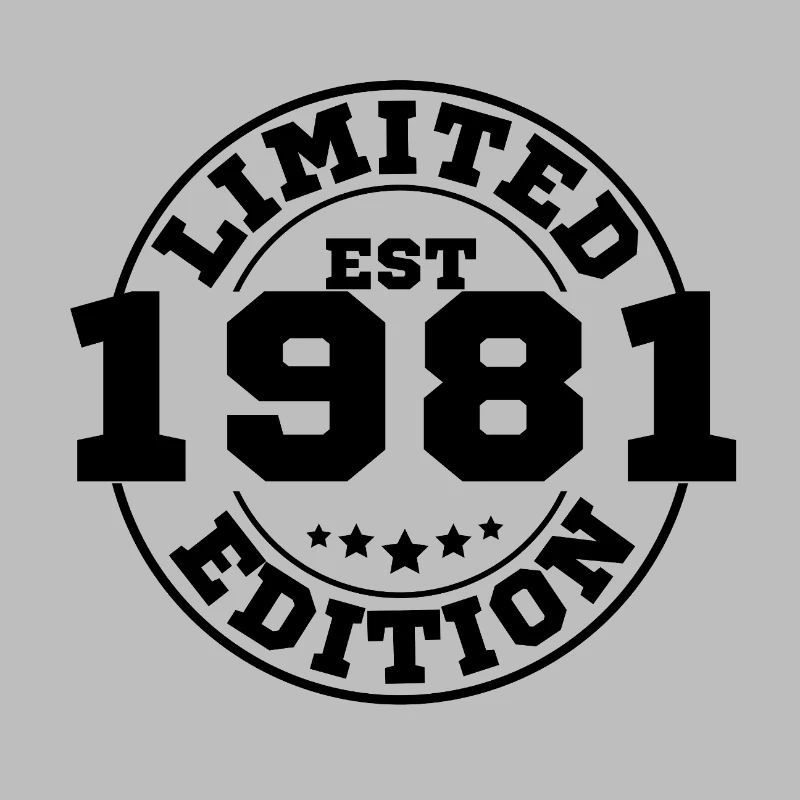 1981 Limitierte Auflage