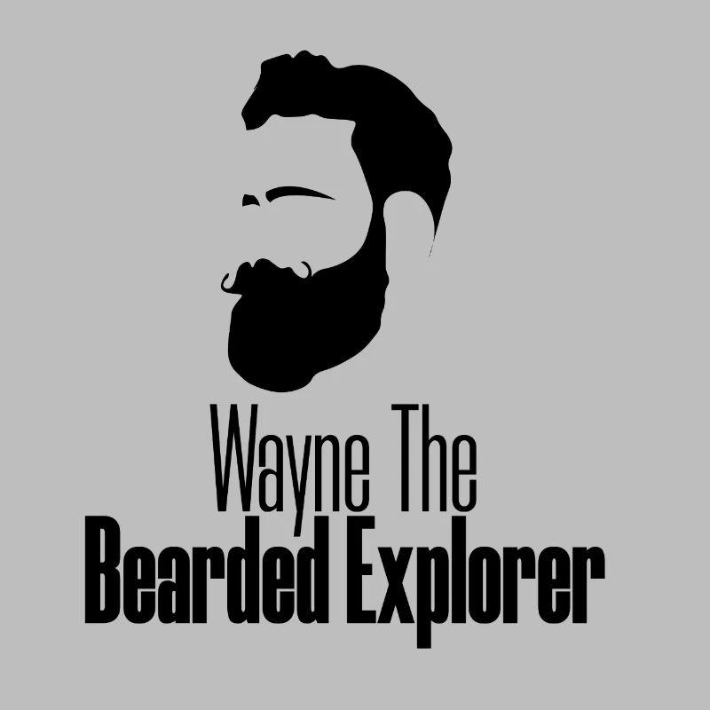Wayne The Bearded Explorer blk