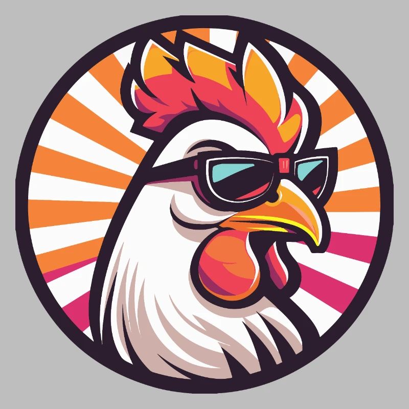 Huhn Comic Cool