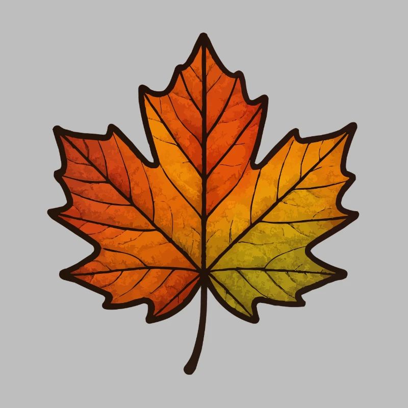 Leaf Autumn Maple Leaf