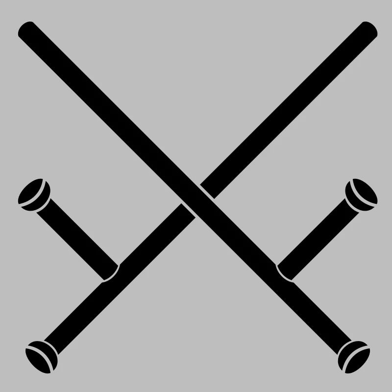 Opinion Maker - baton - Tonfa - crossed