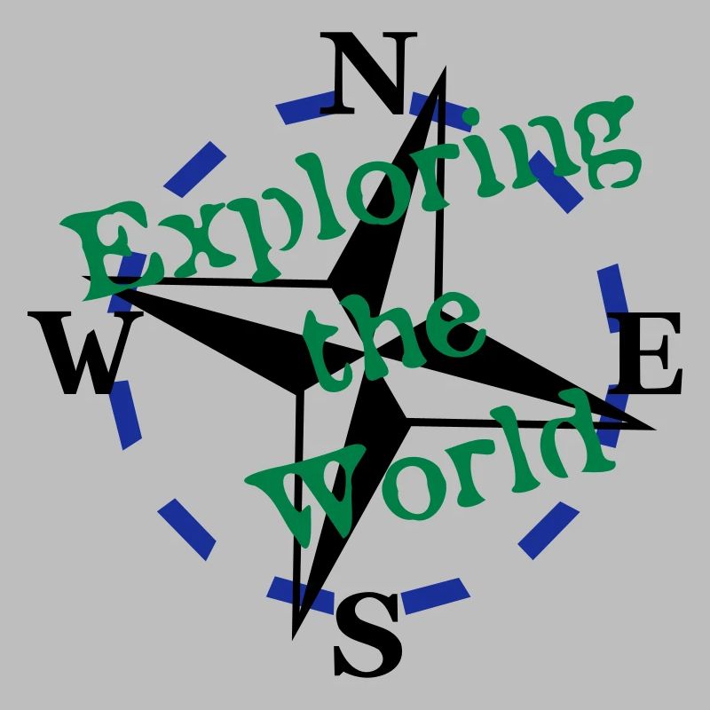 Compass - Explorer le monde - Vector 3 Couleur