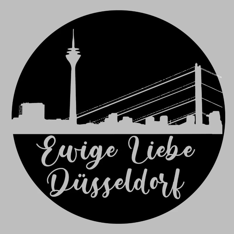 düsseldorf,skyline,kreis,bunt,regenbogen,schwarz