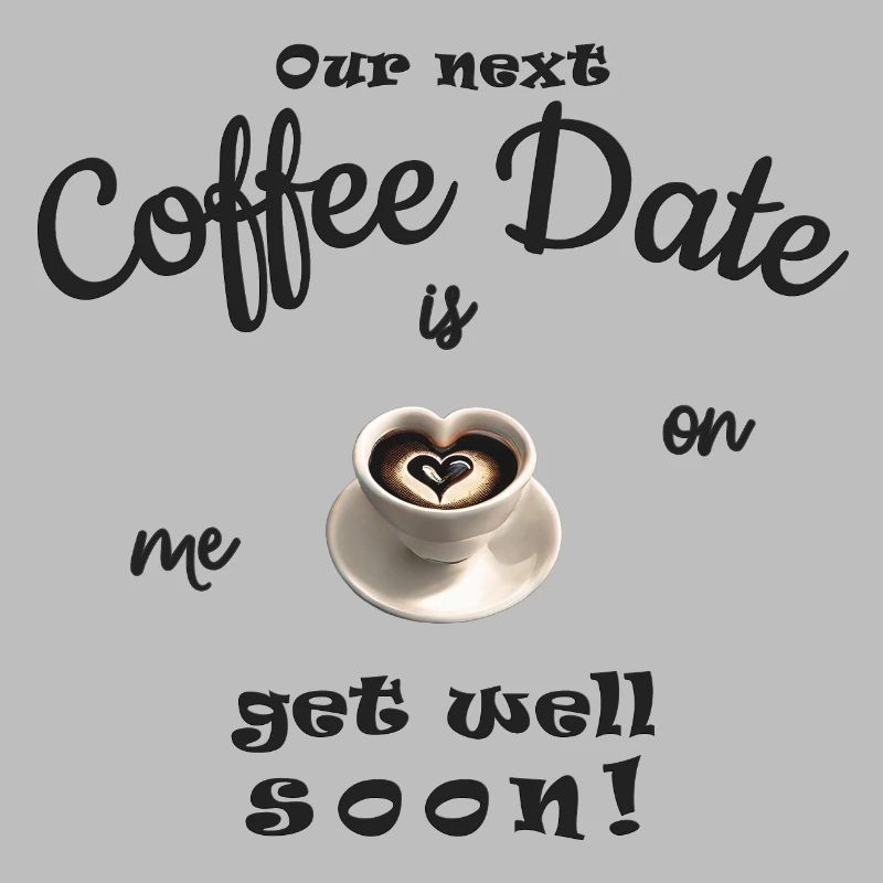 Get well soon! Voucher coffee