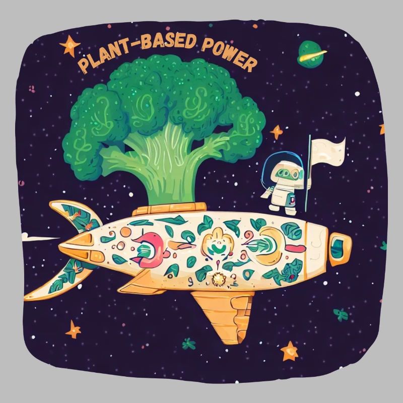 Broccoli powered spaceship plant based power