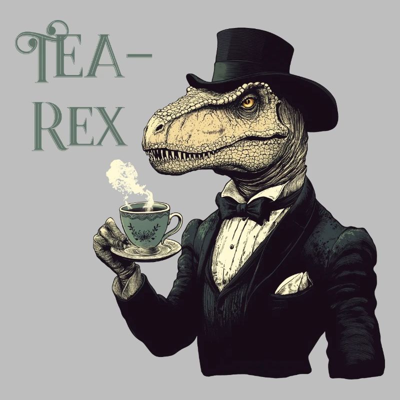 Tea-Rex Meme