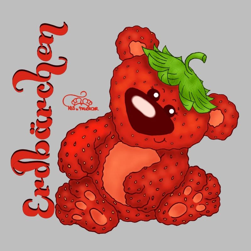 Erdbärchen mit Text