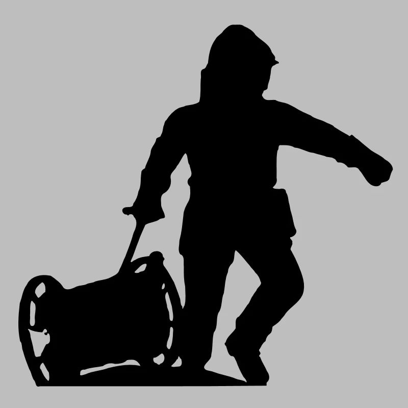 Sapeur Pompier avec dévidoir