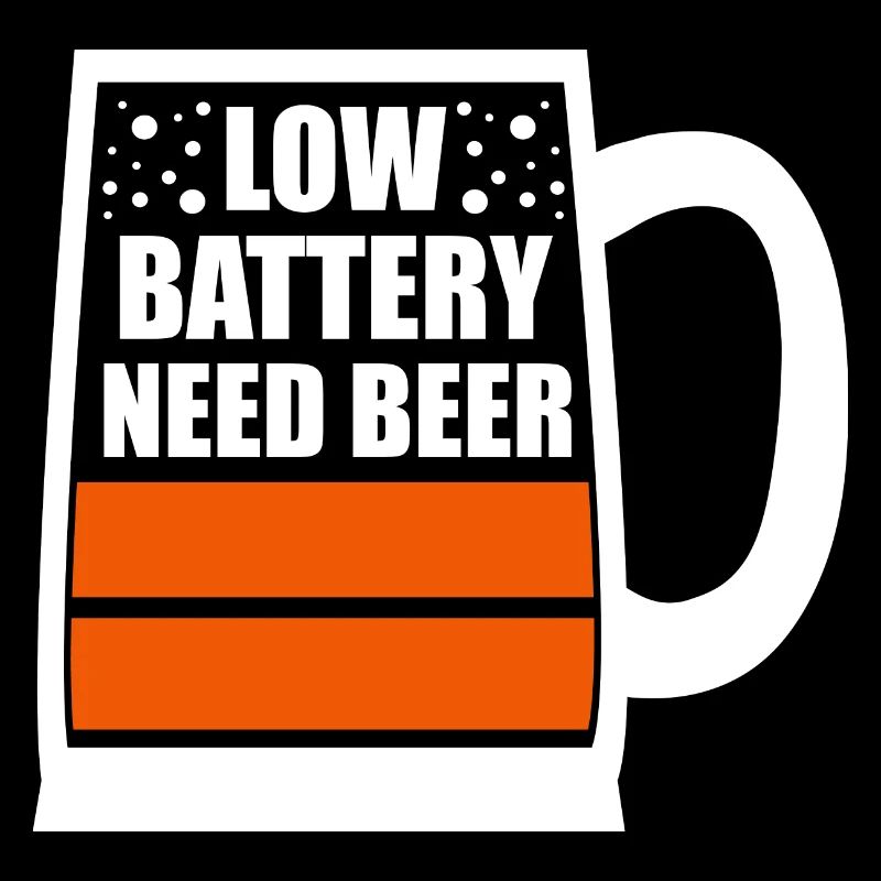 Low battery needs beer