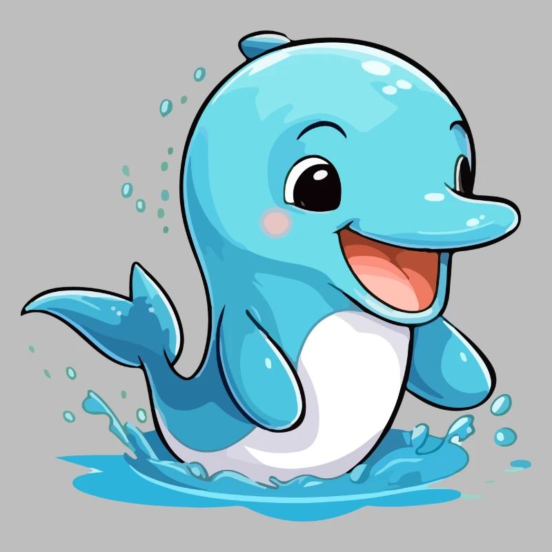 Held der Delfin