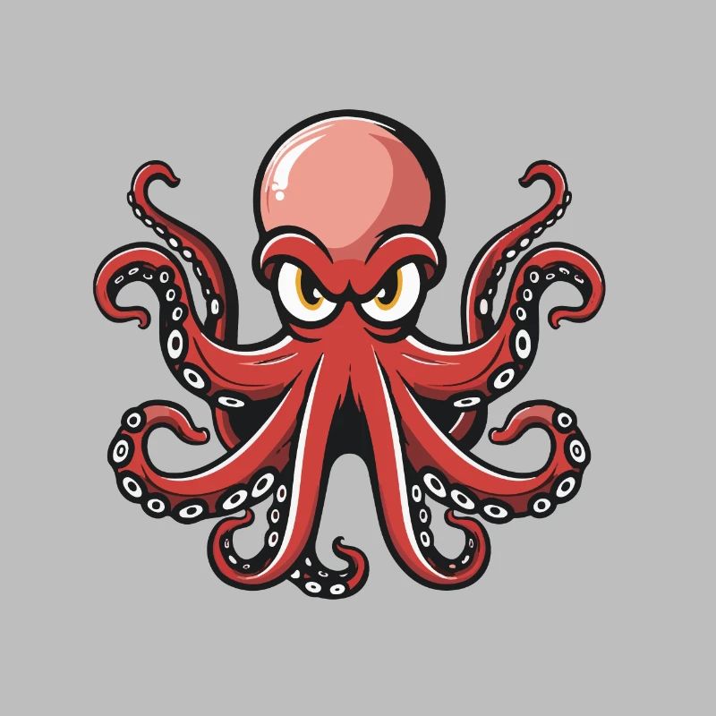 krake oktopus