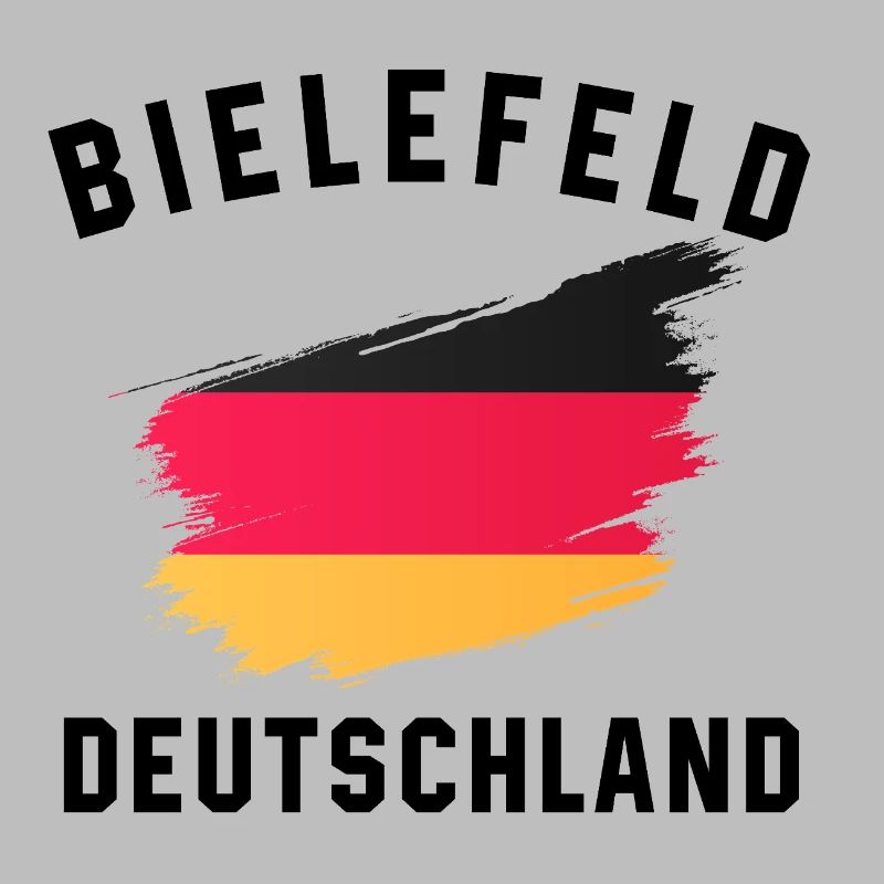 Germany Flag - Modern Brushstroke Design