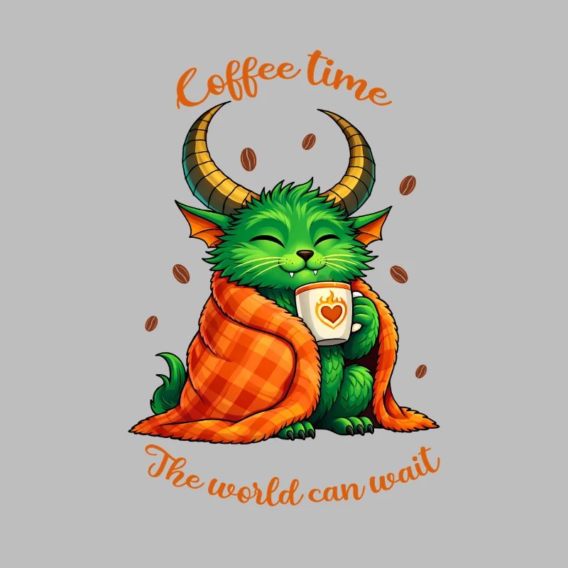 Kaffeezeit – Ein kleines Kaffeemonster