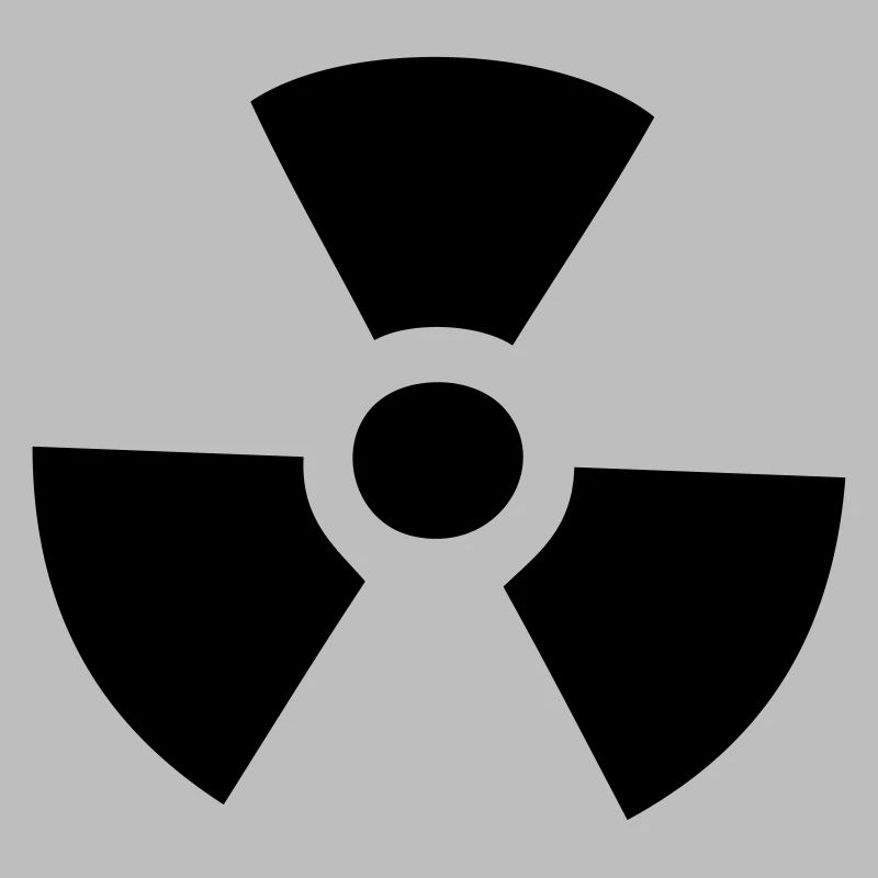 nuclear radioactive atomic symbol