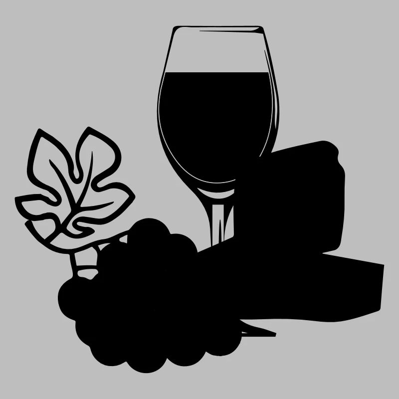 vin de raisins de fromage