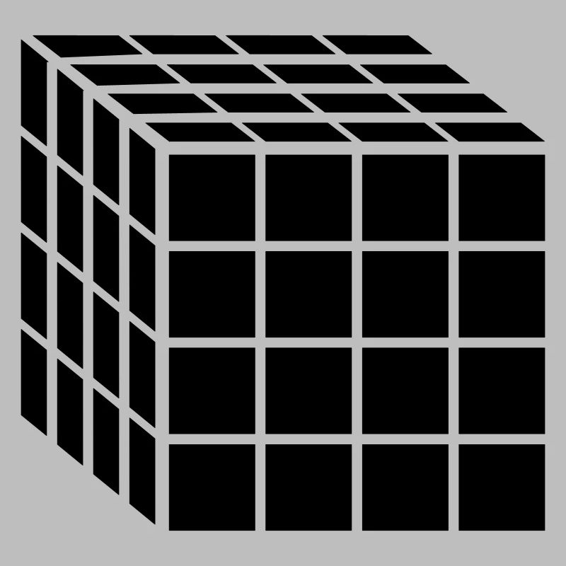 Cube de bloc 4x4