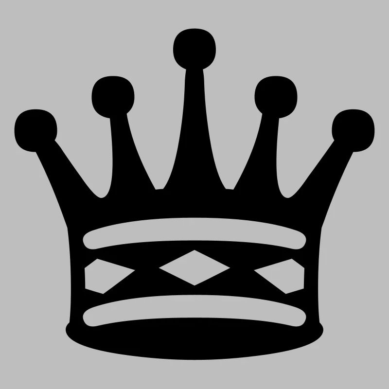 Schachschwarze Königin