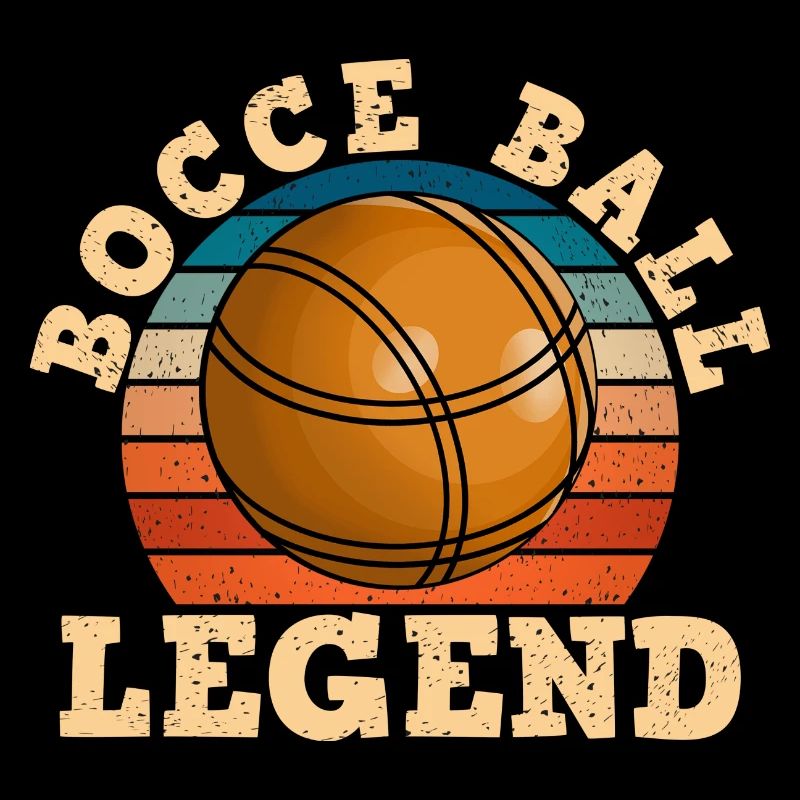 Bocce Bocci Bunte Bälle Spieler I Geschenk