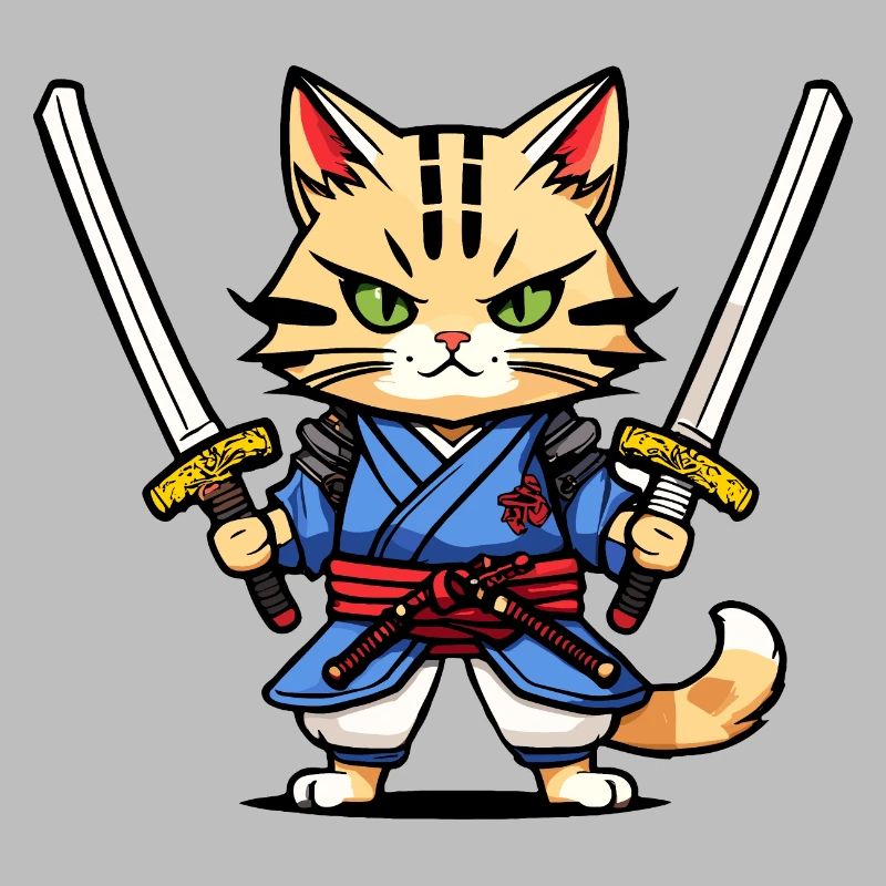 Chat samouraï #30