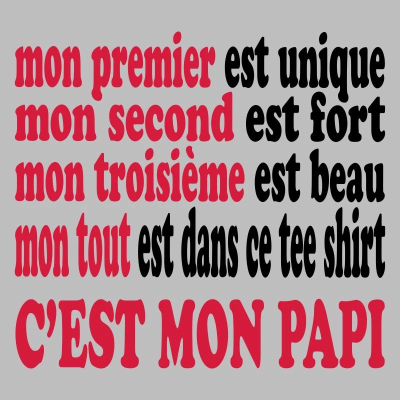 Mon papi est beau