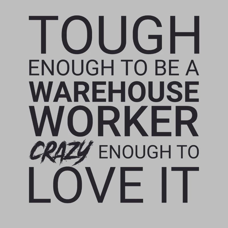 Warehouse Worker Crazy