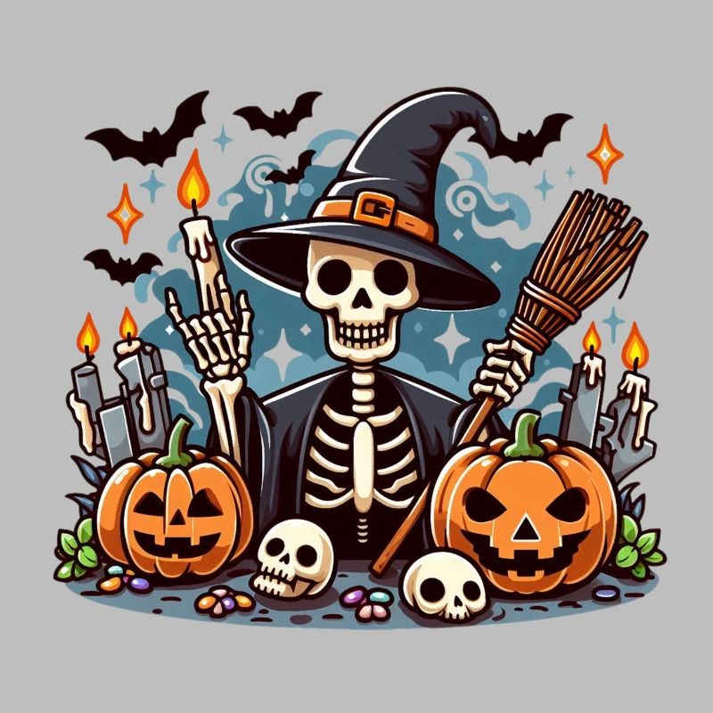 Spooky Mr Os halloween