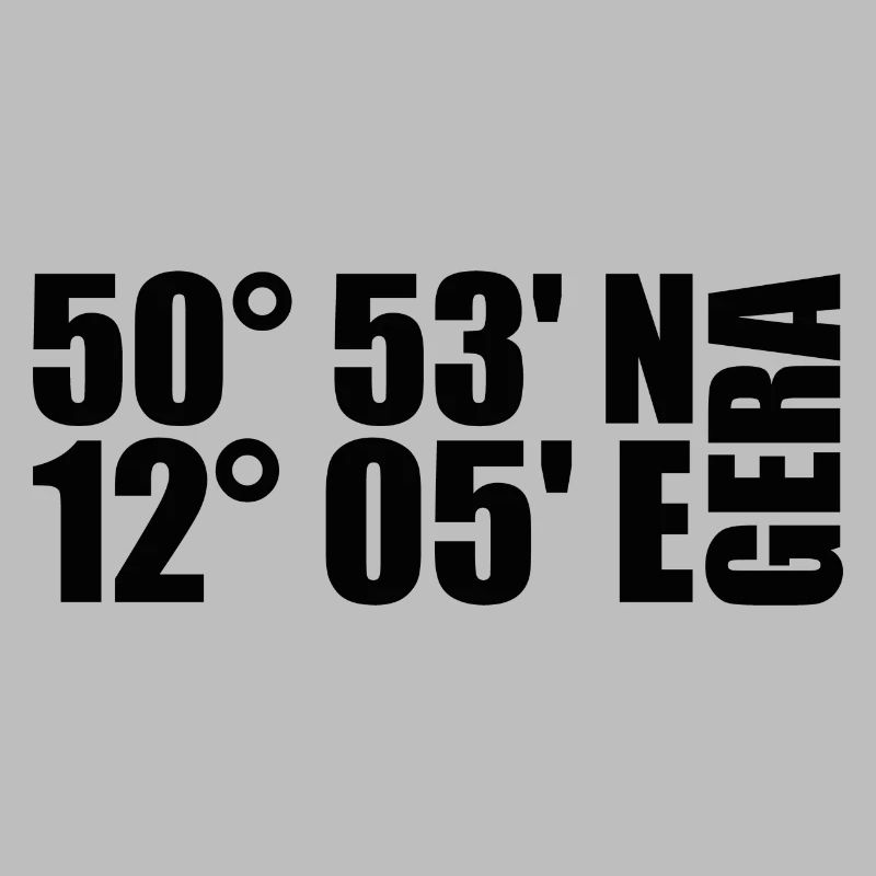 Gera coordinates