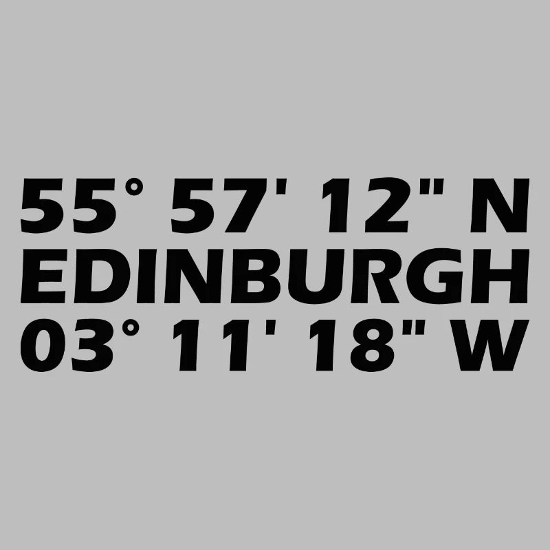 Edinburgh Coordinates