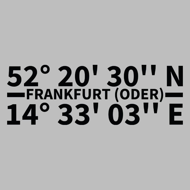 Frankfurt (Oder) Koordinaten