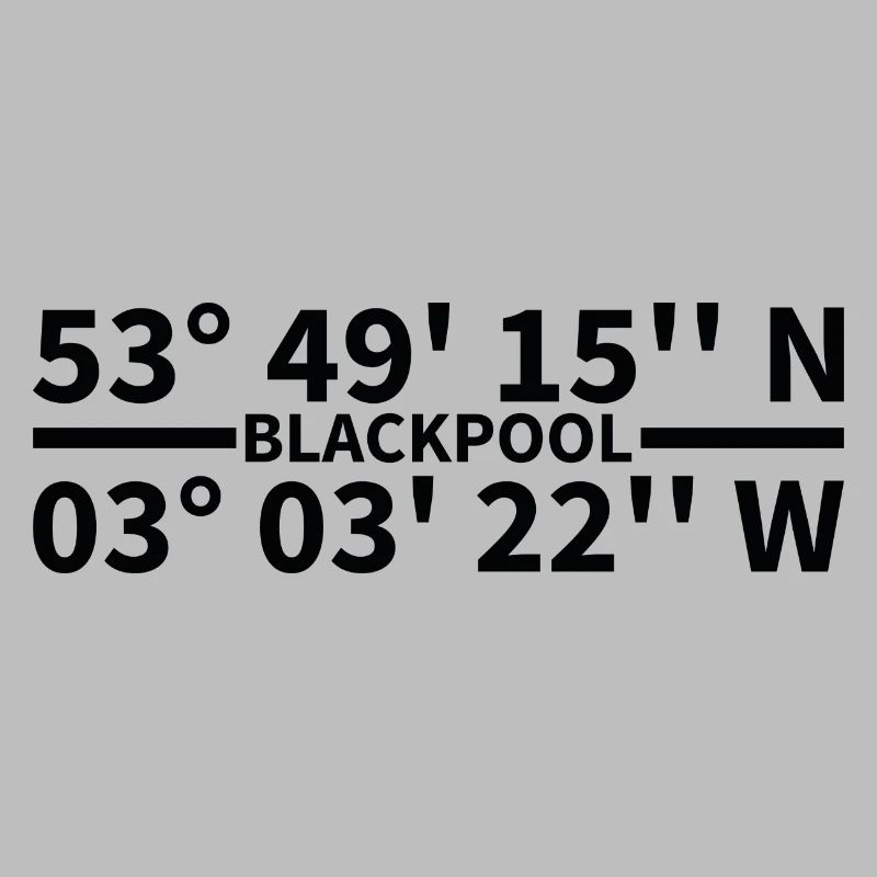 Blackpool coordinates