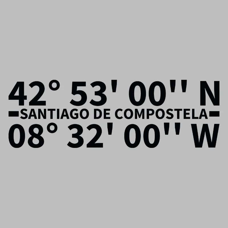 Santiago de Compostela coordinates