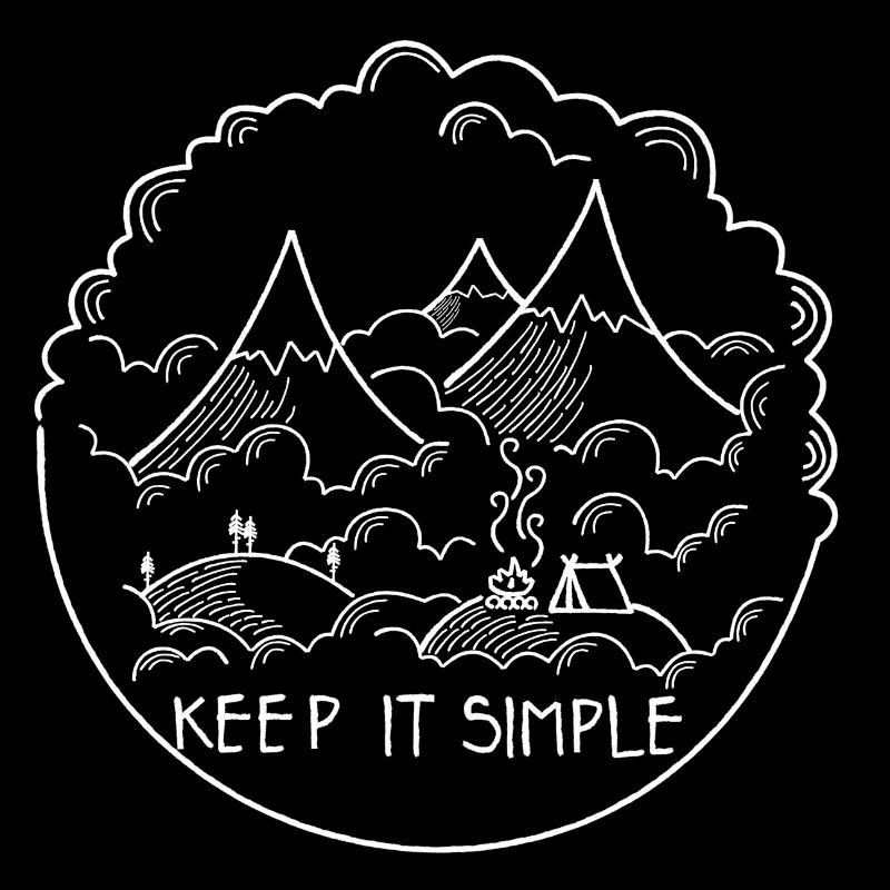Keep it Simple Mountain Clouds