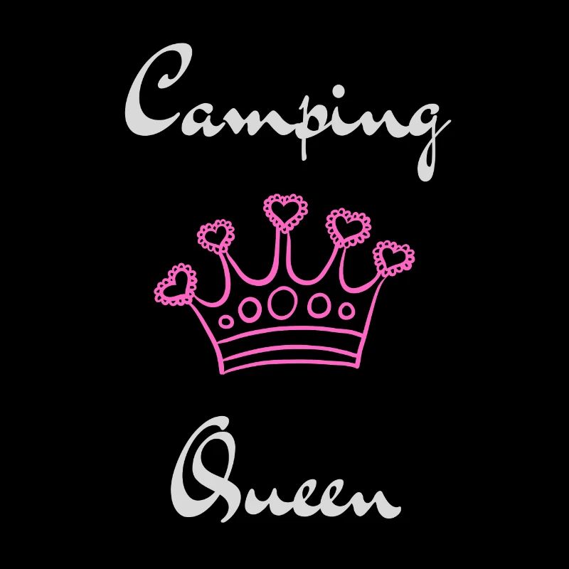 Camping Queen Version 2 (impression blanche)