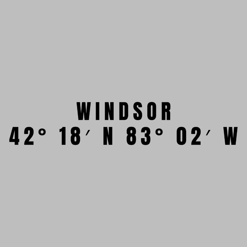 Windsor, Canada Coordinates