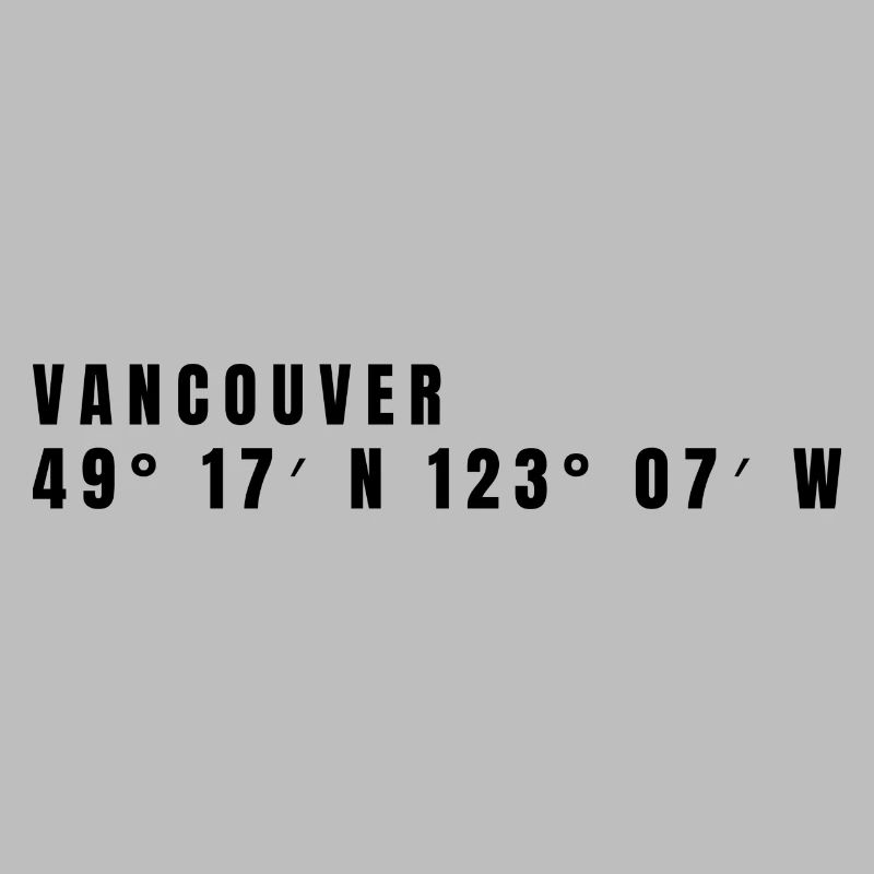 Vancouver, Canada Coordinates