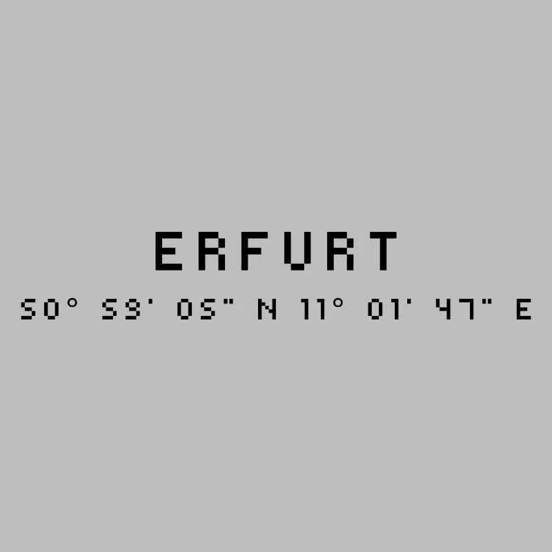 Erfurt coordinates