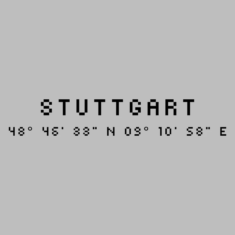 Coordonnées de Stuttgart