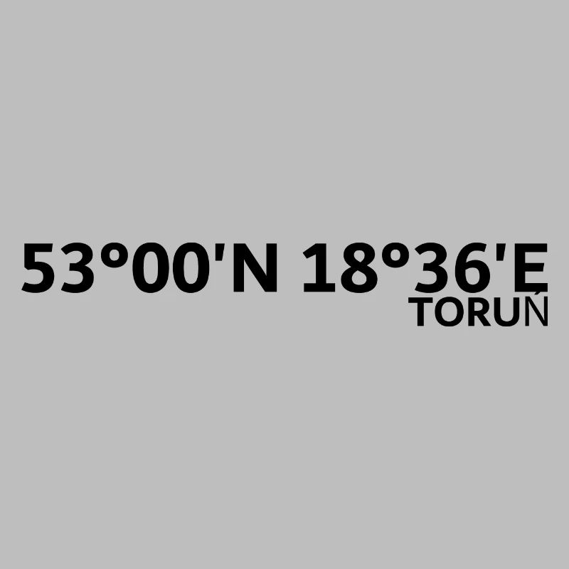 Coordonnées de Toruń