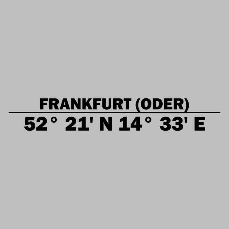 Frankfurt (Oder) Koordinaten