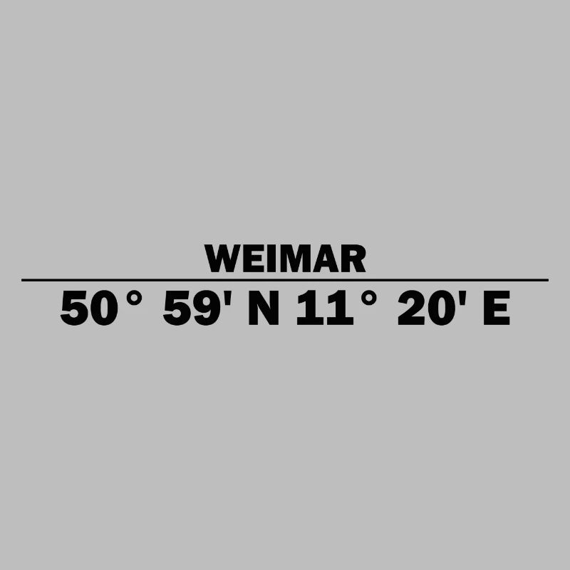 Coordonnées Weimar